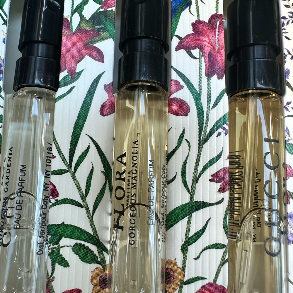 Gucci Flora Eau De Parfum - 3 sample fragrances with Box - Picture 3 of 5